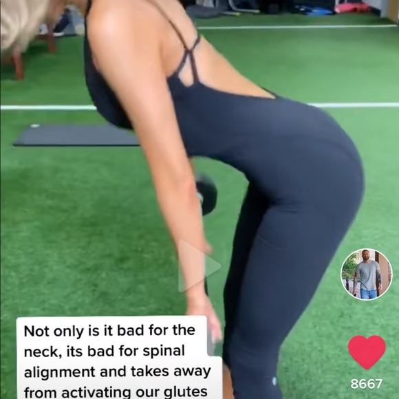 ISO jumpsuit athletic high neck open back - Picture 2 of 3